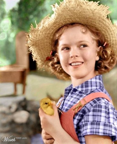 Shirley in "Rebecca of Sunnybrook Farm"
