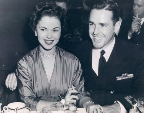 Shirley and her husband Charles Black