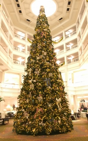 One of the many giant Christmas Trees