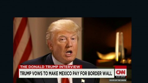 Donald Trump discusses his plans for the wall along the Mexican-American border.