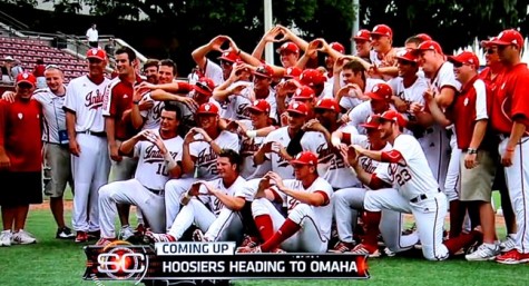 Indiana on Sport center after they beat Florida State to go to Omaha 