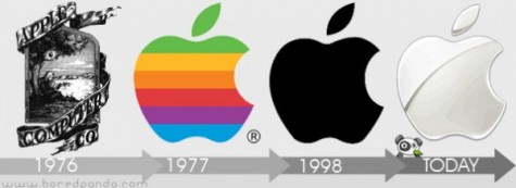 Apple redesigned their logo in order to avoid looking outdated. 