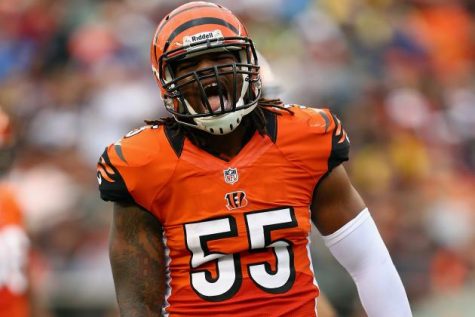 Vontaze Burfict brings a lot of energy to the Bengals who have missed him during his suspension