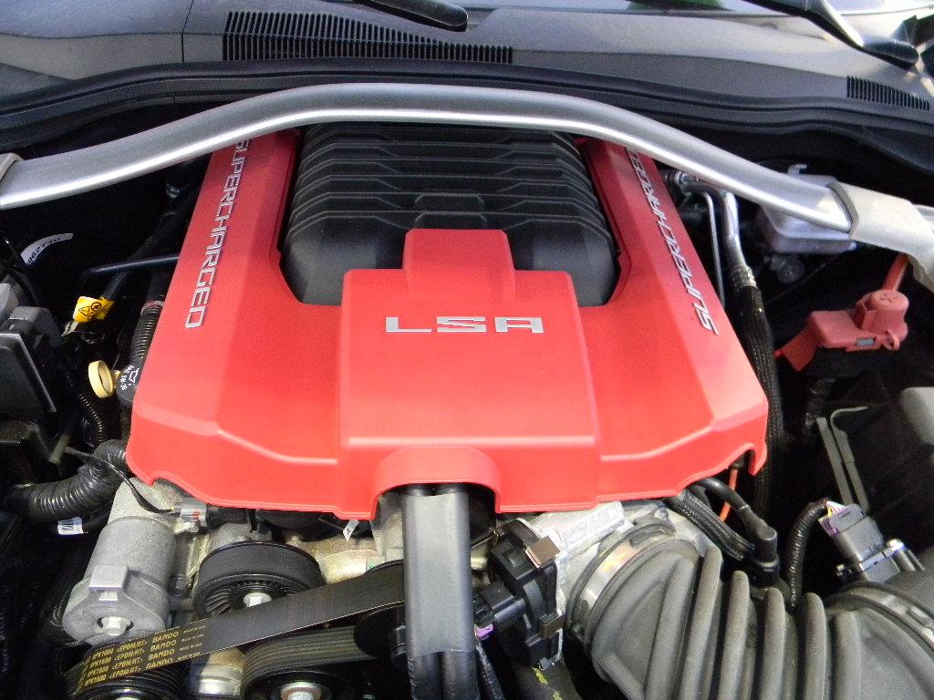 What under the hood? A 6.2L supercharged V-8!! 