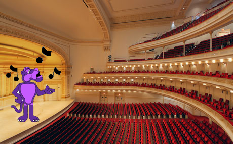 Purple Panthers will be taking the stage at the famous Carnegie Hall in February