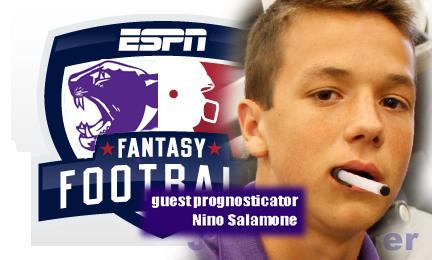 This week in fantasy: Nino Salamone