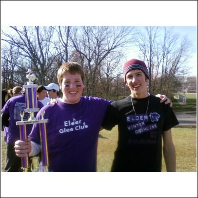 Members of the Glee Club and Band from the 2008 Turkey Bowl