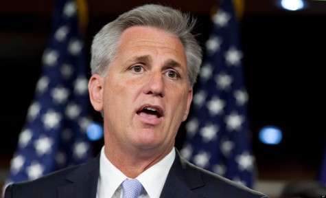 House Majority leader Kevin McCarthy of Calif., talks about running for Speaker of the House.