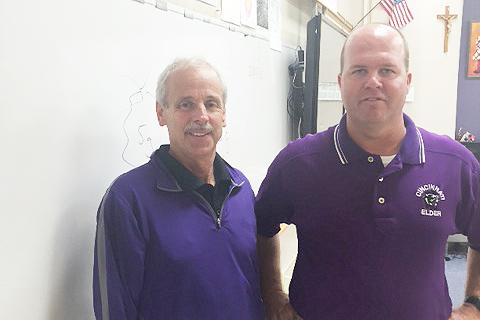 Athletic Director Dave Dabbelt and Assistant Athletic Director Kevin Espelage