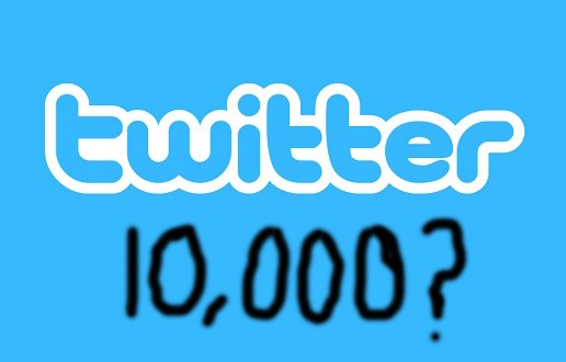 Twitter to 10,000?