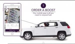 A Booster Fuels fill-up is available at your fingertips
