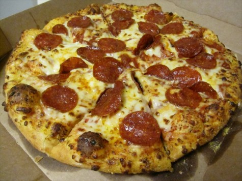 photo from epicproportions.com A Domino's pepperoni pizza 