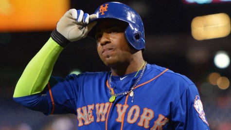 photo from foxsports.com Yoenis Cespedes had 17 homers and 44 RBIs in 57 games for the Mets last year