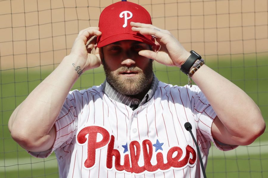 Bryce+Harper+signing+a+13+year+%24330+million+contract+with+the+Phillies+