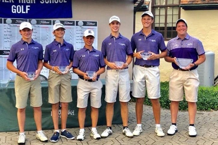Elder golf wins the St. X invitational for the first time ever in 2018.