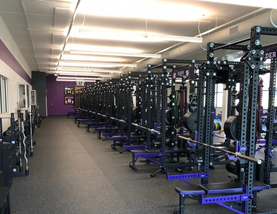 The site of it all: the Panther Fitness Center