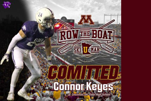 Elder linebacker/edge Connor Keyes is heading to Minnesota as a walk-on after a tumultuous journey.