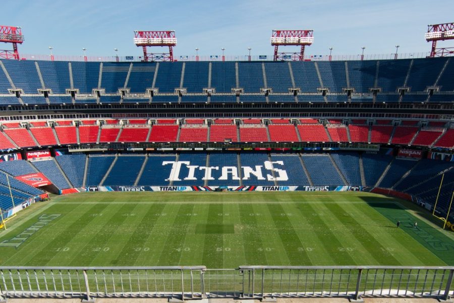 An empty Nissan Stadium waiting for the Titans to return.