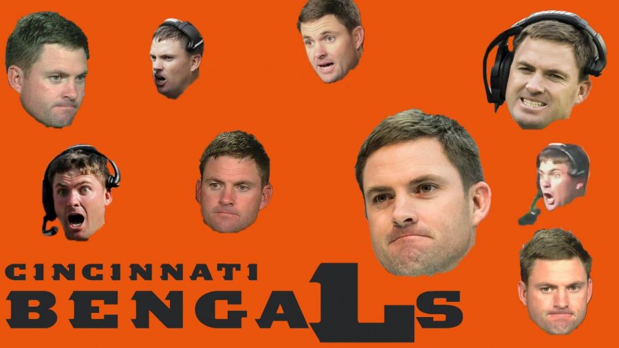 The many (mostly sad) faces of Bengals head coach Zac Taylor