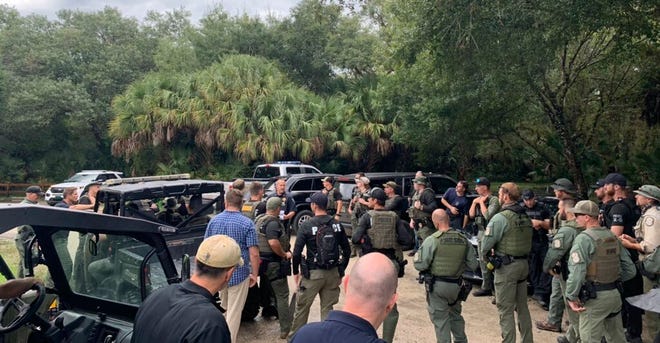 Authorities begin their search for Brian Laundrie in a Florida nature preserve on September 18th.