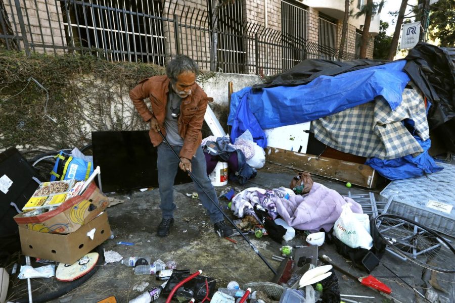 Los Angeles is a city with a terrible homeless crisis.