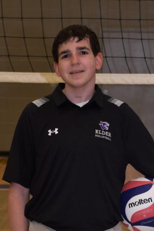 This was Joey's first year managing the Volleyball team