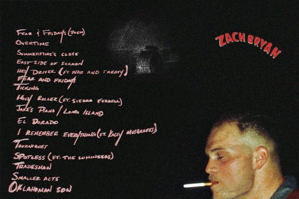 Combination view of Zachs newest album cover.