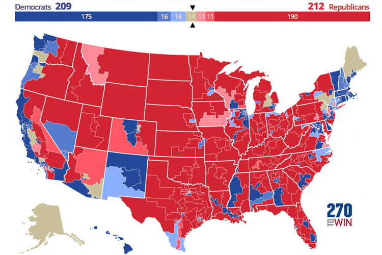 Predictive Electoral Map 2024