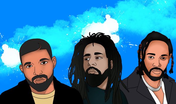 Are Drake, J. Cole, and Kendrick Lamar the best three rappers?