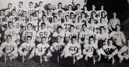 The 1954 Elder Football Team