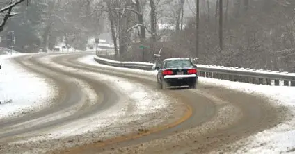 The icy and bad road conditions during January and especially February of 2026